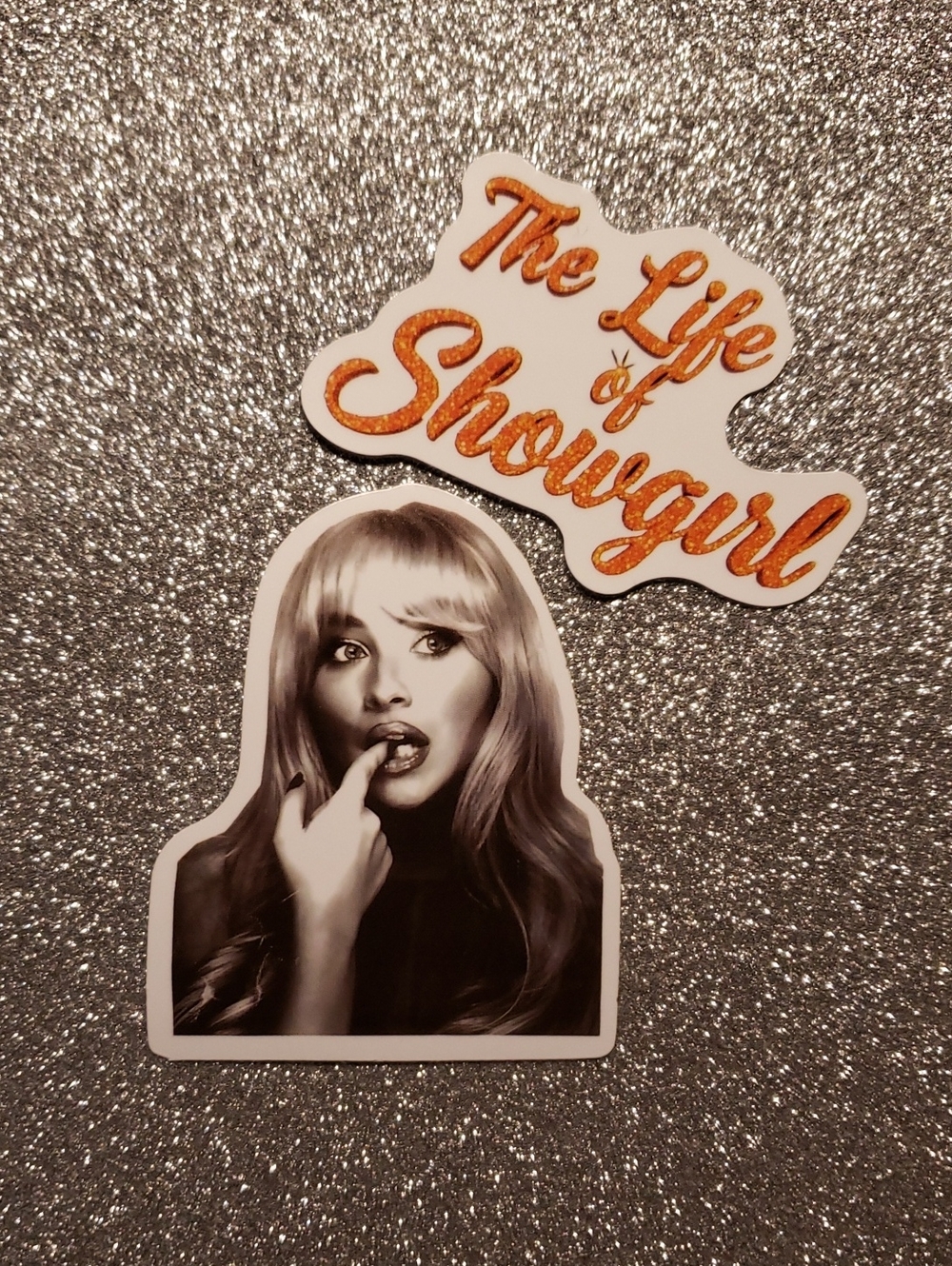 10/$10 Taylor Swift SHOWGIRL Waterproof Sticker